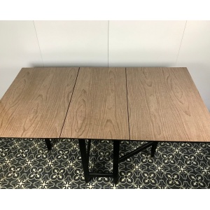 Retro Formica Mid Century Drop Leaf Kitchen Dining Table