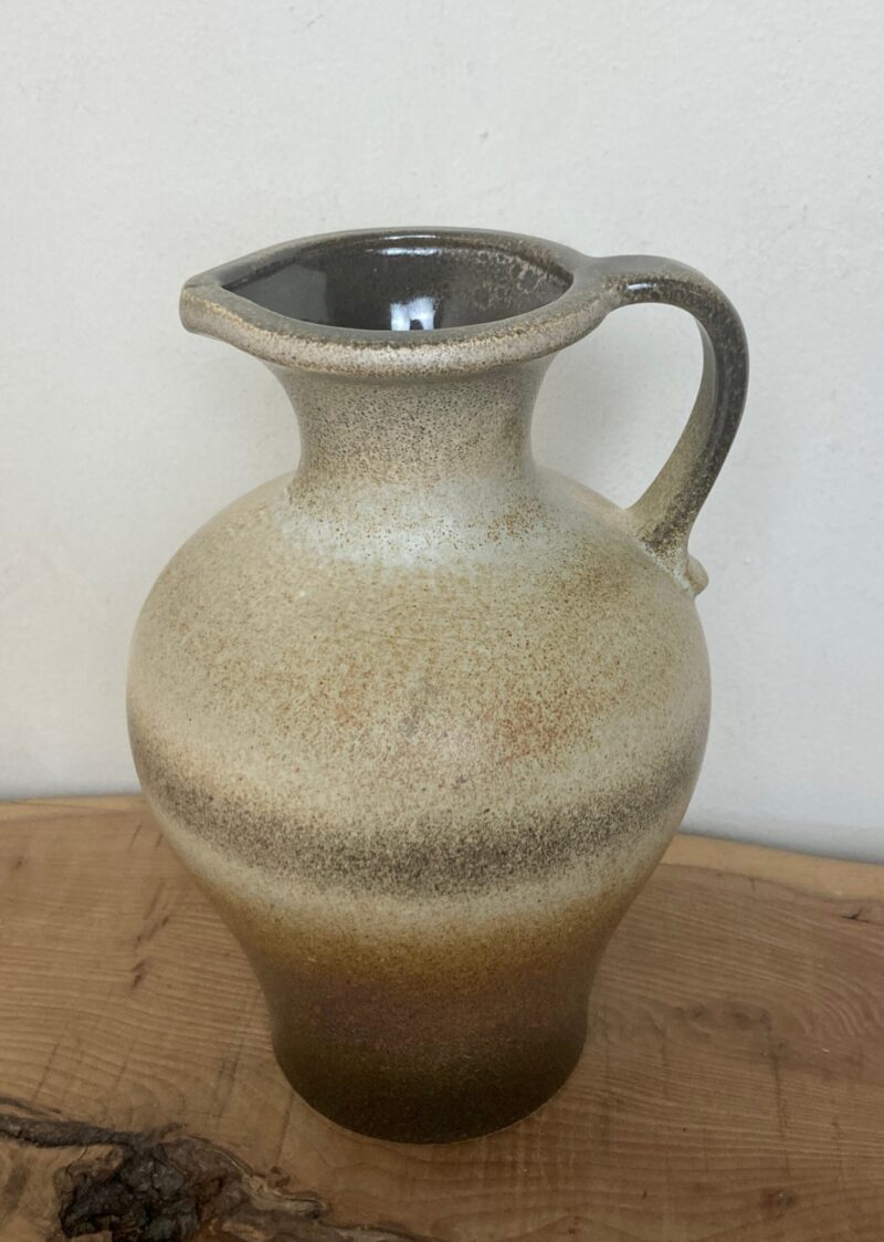 Vintage Scheurich West Germany Brown Shaded Jug