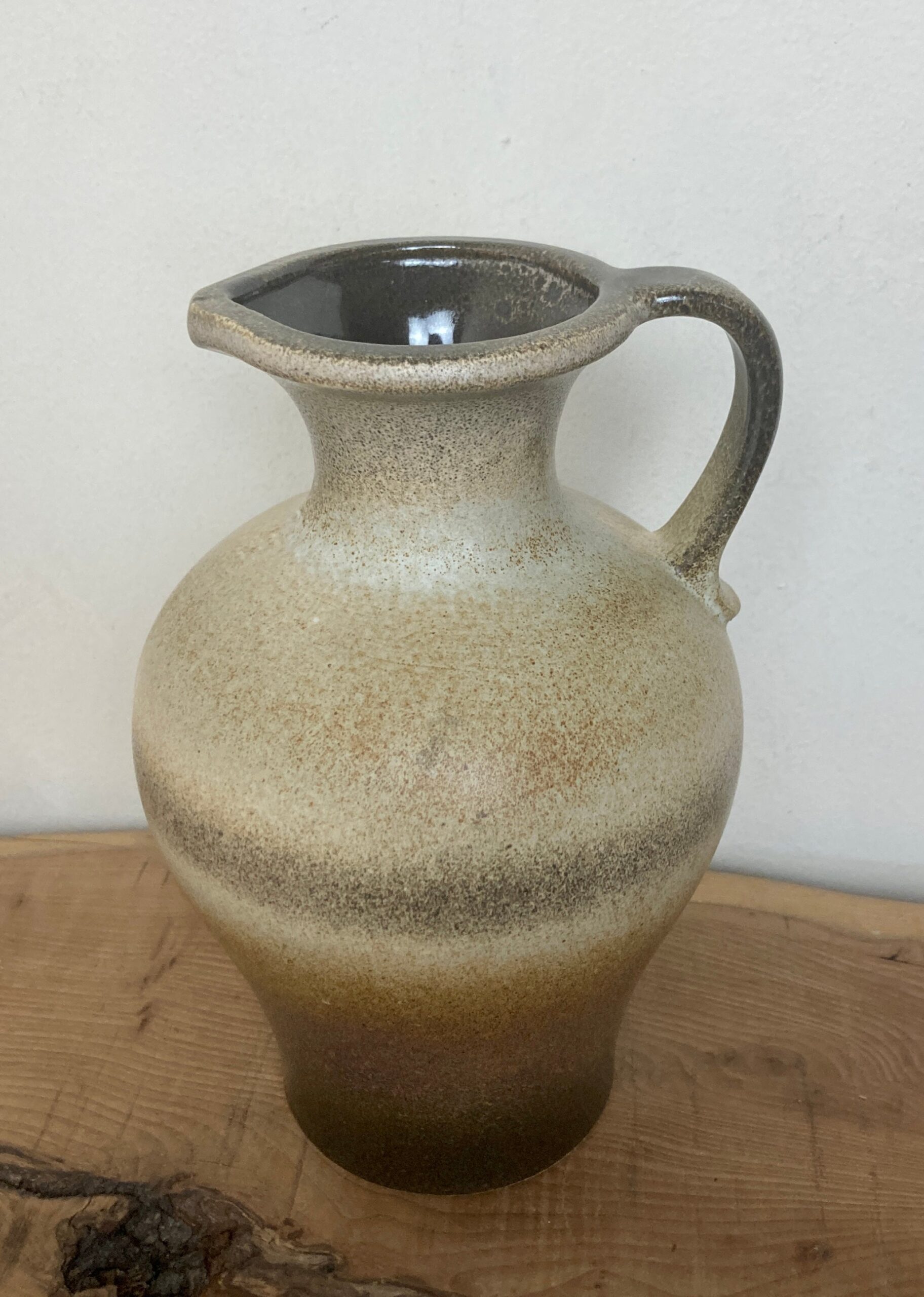 Vintage Scheurich West Germany Brown Shaded Jug