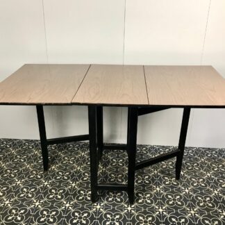 Retro Formica Mid Century Drop Leaf Kitchen Dining Table