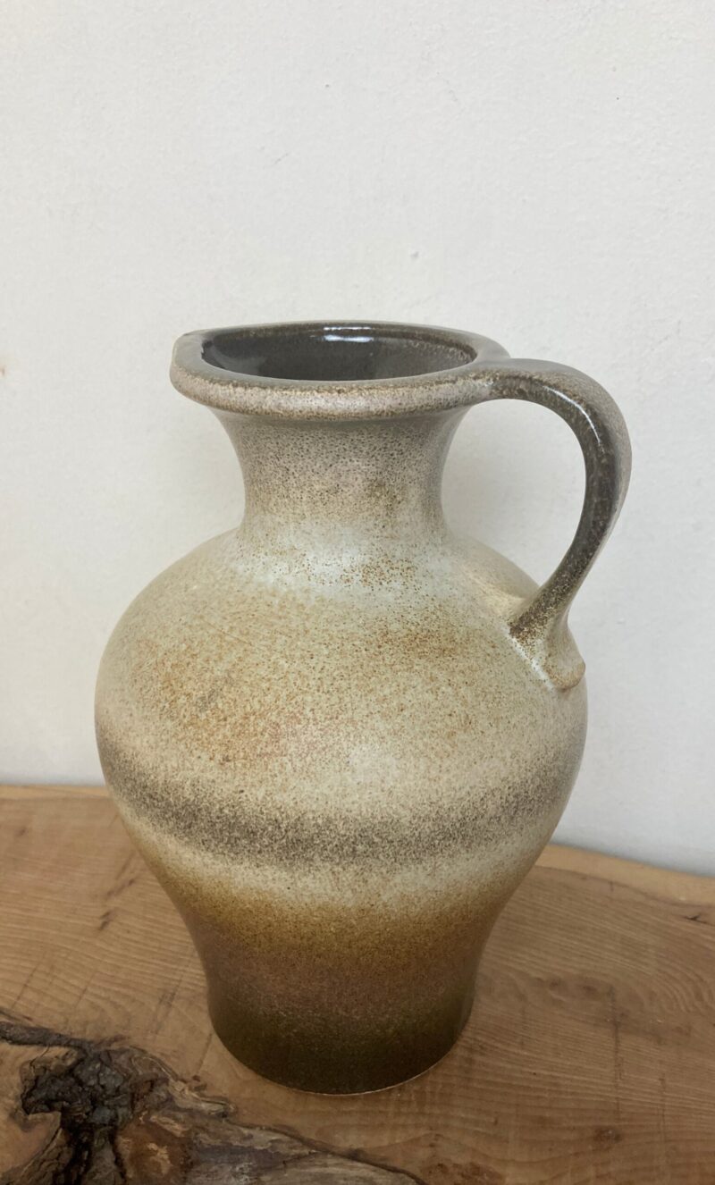 Vintage Scheurich West Germany Brown Shaded Jug