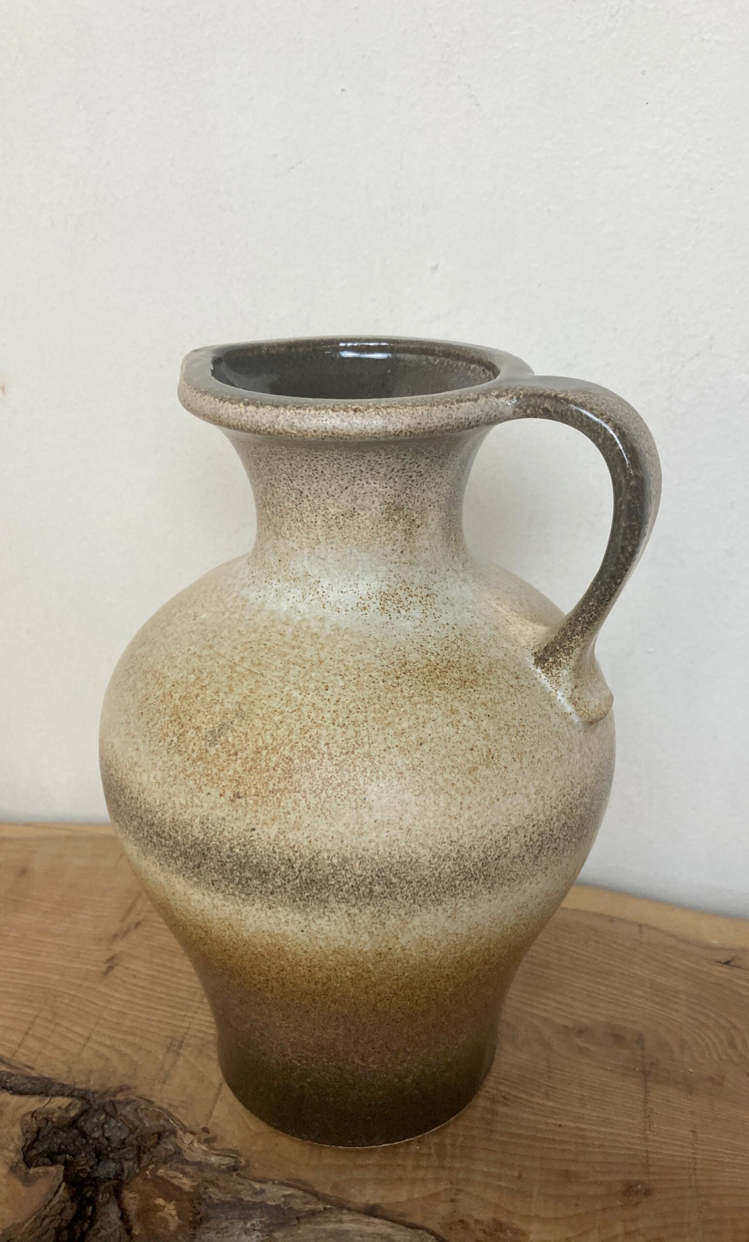 Vintage Scheurich West Germany Brown Shaded Jug