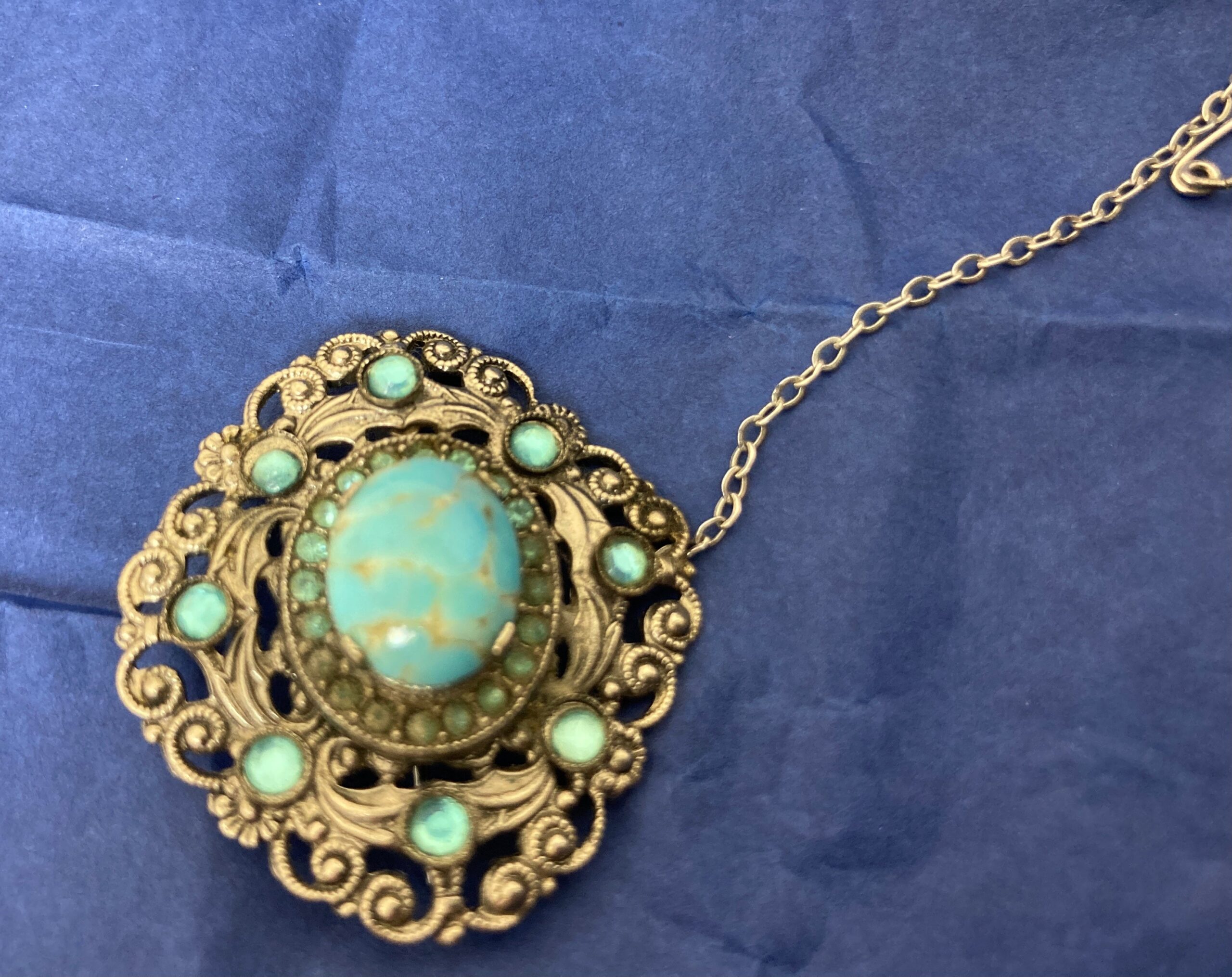 Beautiful Mid Century Art Nouveau Renaissance Jewellery