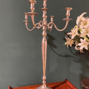 Large Decorative Metal Candelabra