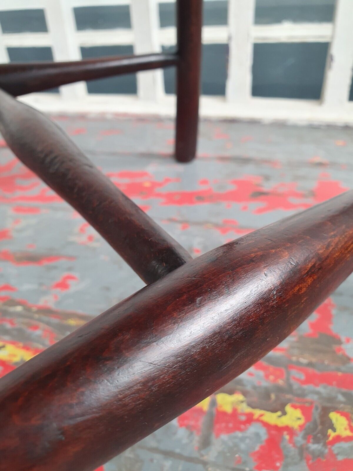 Late 19th Century Lyre Back Library Chair In Mahogany & Leather. Antique/Vintage