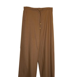 Max Mara Caramel Colour Easy Living Wool Trousers / Pants