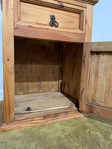 Mexican Pine Bedside Cabinet