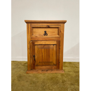 Mexican Pine Bedside Cabinet