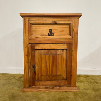 Mexican Pine Bedside Cabinet