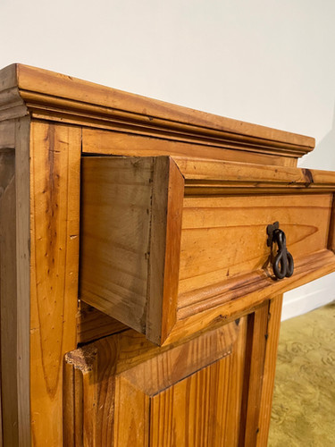 Mexican Pine Bedside Cabinet
