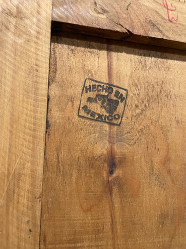 Mexican Pine Bedside Cabinet