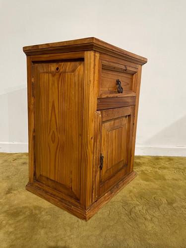 Mexican Pine Bedside Cabinet