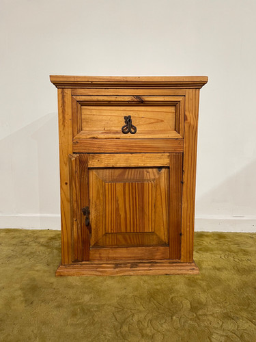 Mexican Pine Bedside Cabinet