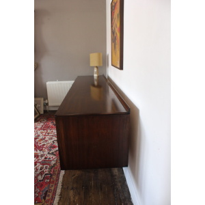 Rosewood & Teak Long Hamilton Sideboard by Robert Heritage for Archie Shine