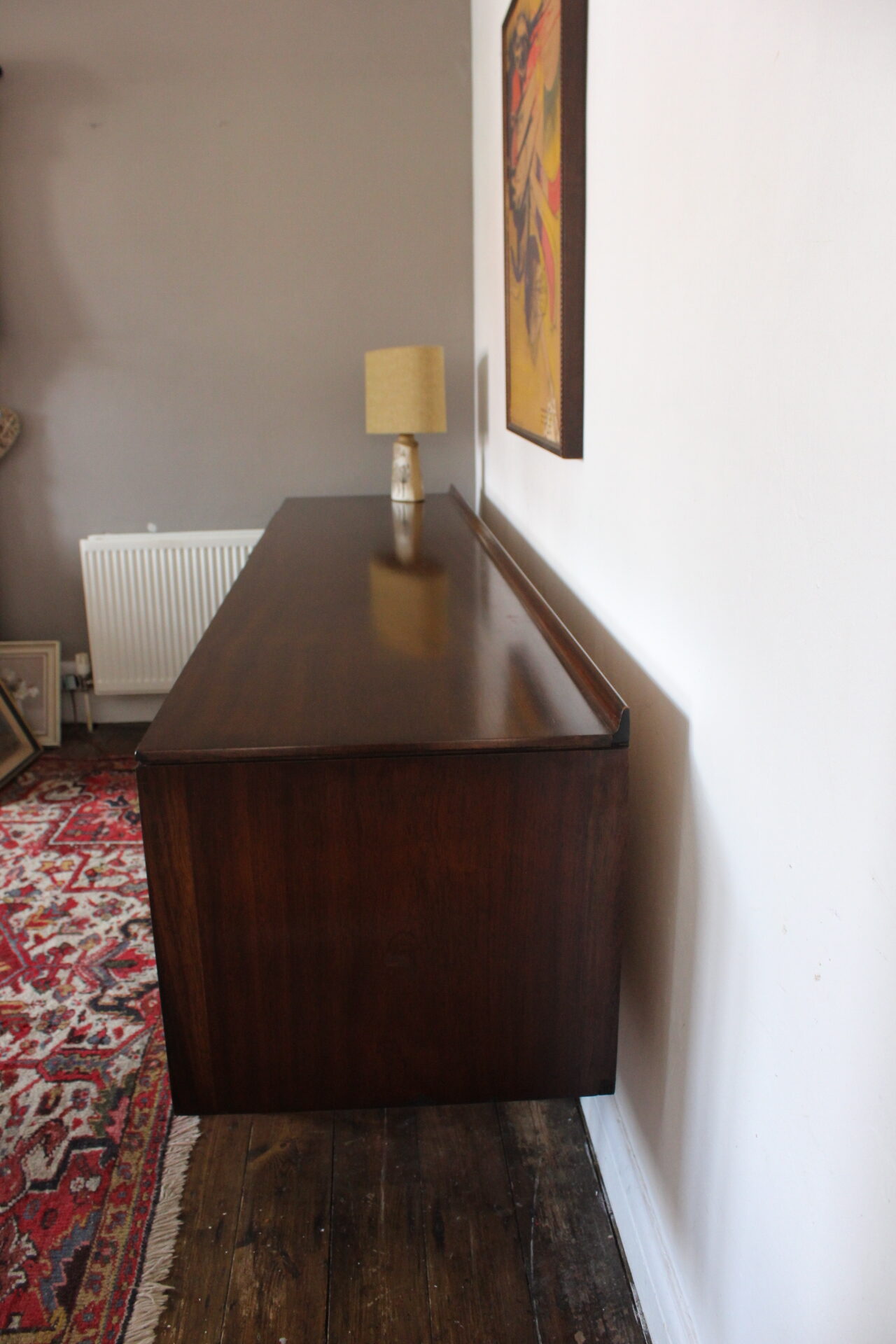 Rosewood & Teak Long Hamilton Sideboard by Robert Heritage for Archie Shine