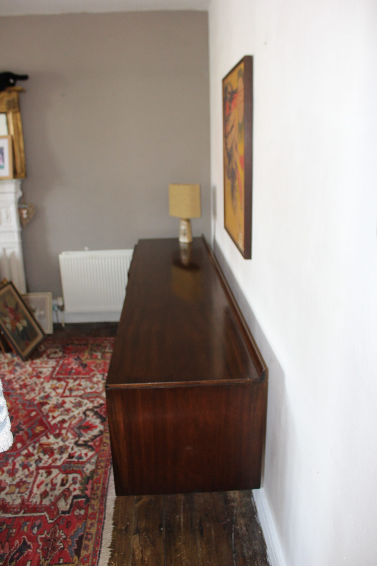 Rosewood & Teak Long Hamilton Sideboard by Robert Heritage for Archie Shine
