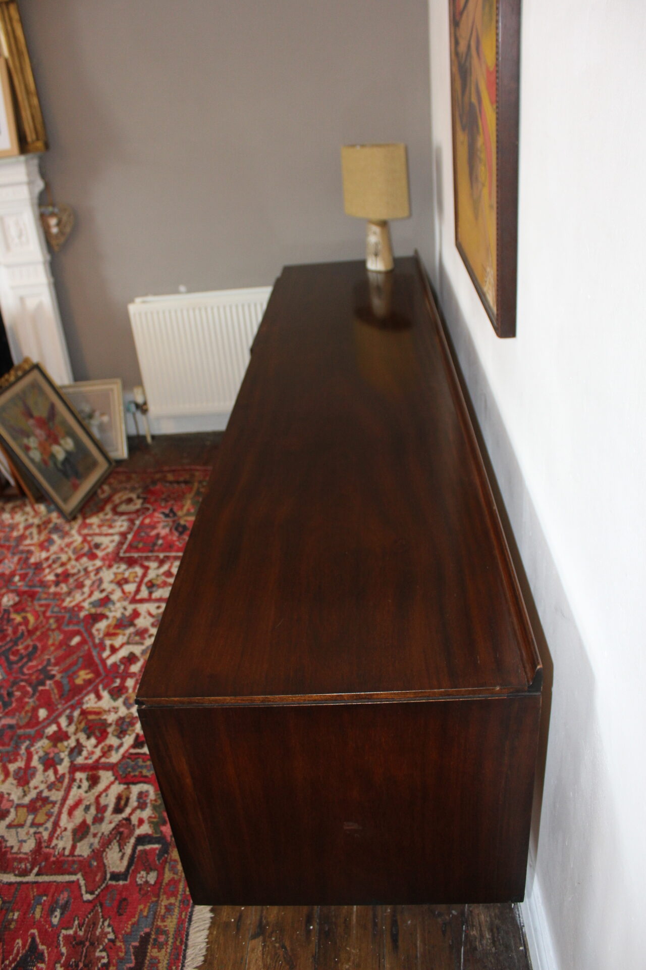 Rosewood & Teak Long Hamilton Sideboard by Robert Heritage for Archie Shine
