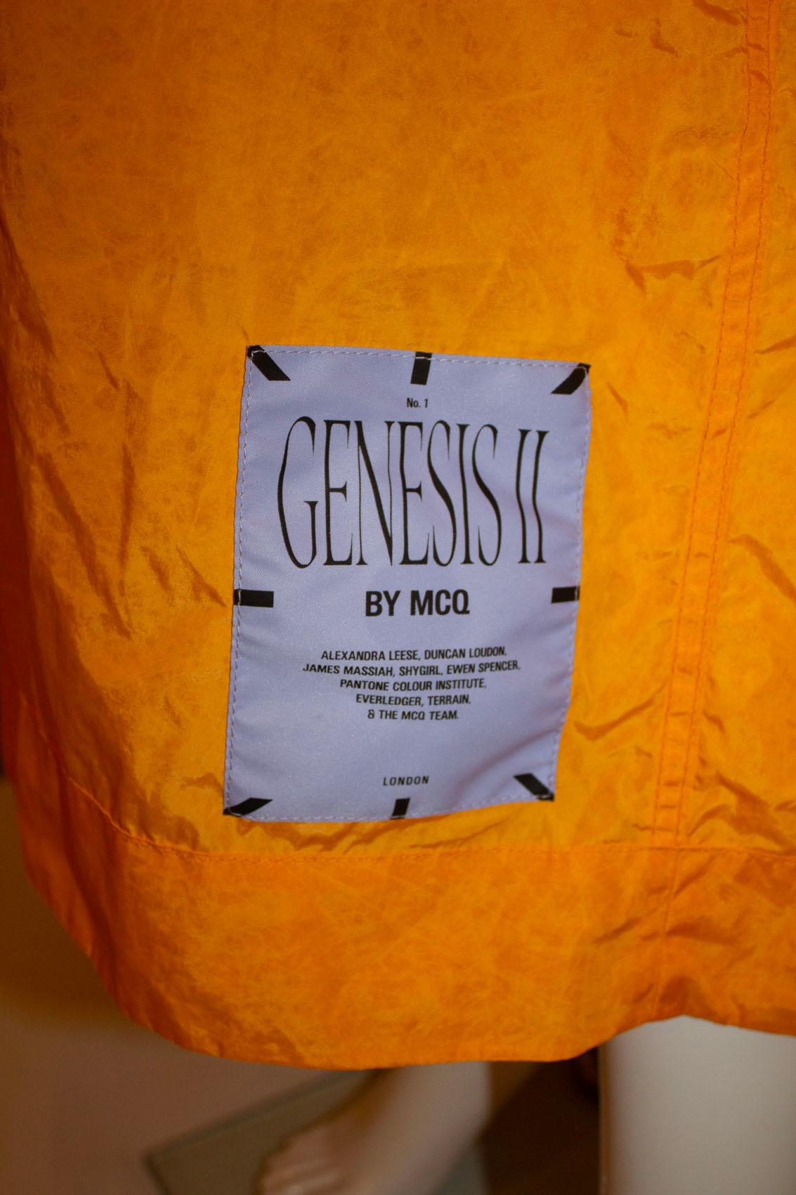 Rare Genesis 11 Mc Queen Festival Coat