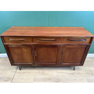 Mid Century Teak G Plan Sideboard On Hairpin Legs