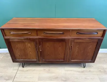 Mid Century Teak G Plan Sideboard On Hairpin Legs - Image 13