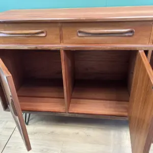 Mid Century Teak G Plan Sideboard On Hairpin Legs