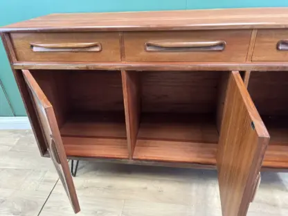 Mid Century Teak G Plan Sideboard On Hairpin Legs - Image 5