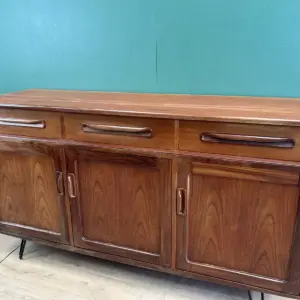 Mid Century Teak G Plan Sideboard On Hairpin Legs