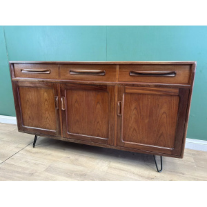 Mid Century Teak G Plan Sideboard On Hairpin Legs