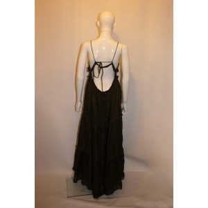 Sage Green Linen Gown by Joslin ( Australia)