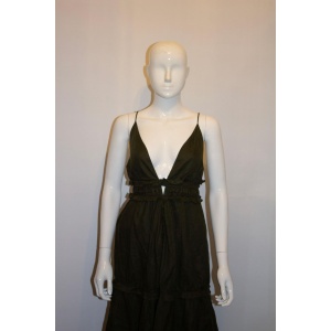 Sage Green Linen Gown by Joslin ( Australia)