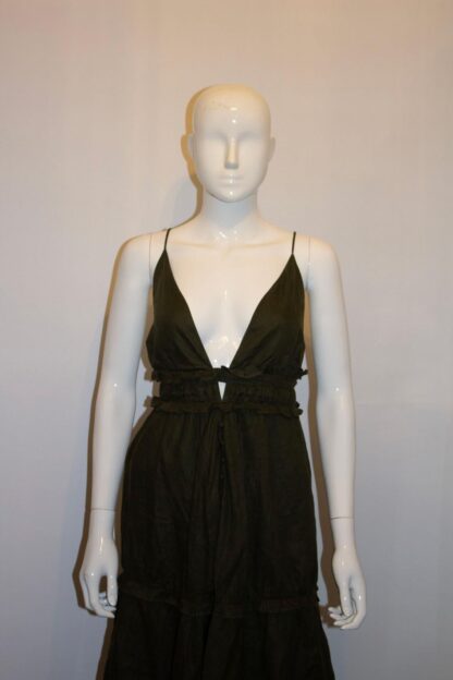 Sage Green Linen Gown by Joslin ( Australia)