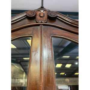 Tall Late 19th Century Corner Cupboard