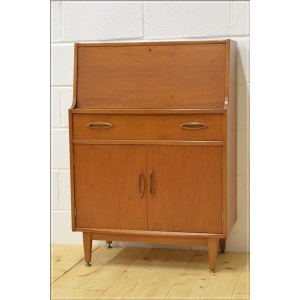 vintage bureau writing desk teak Jentique danish design mid century DELIVERY