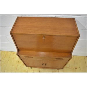 vintage bureau writing desk teak Jentique danish design mid century DELIVERY