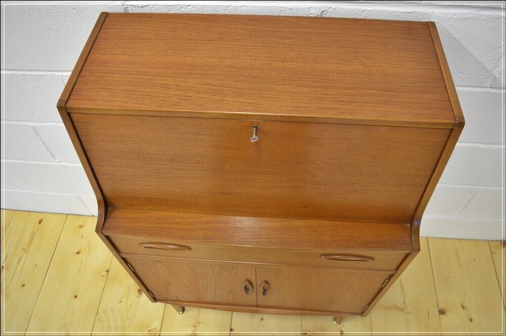 vintage bureau writing desk teak Jentique danish design mid century DELIVERY