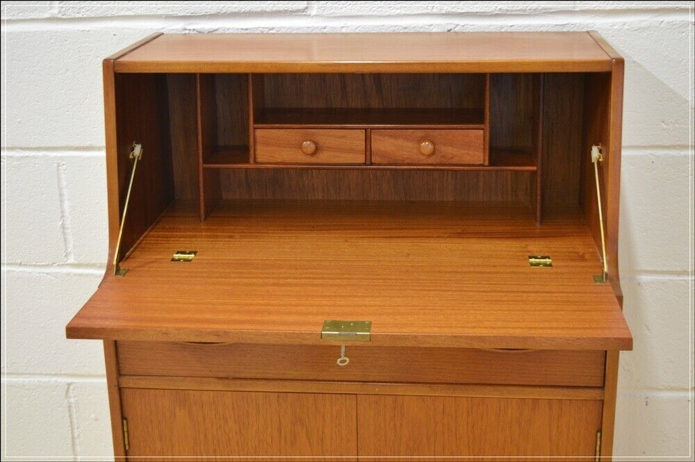 vintage bureau writing desk teak Jentique danish design mid century DELIVERY