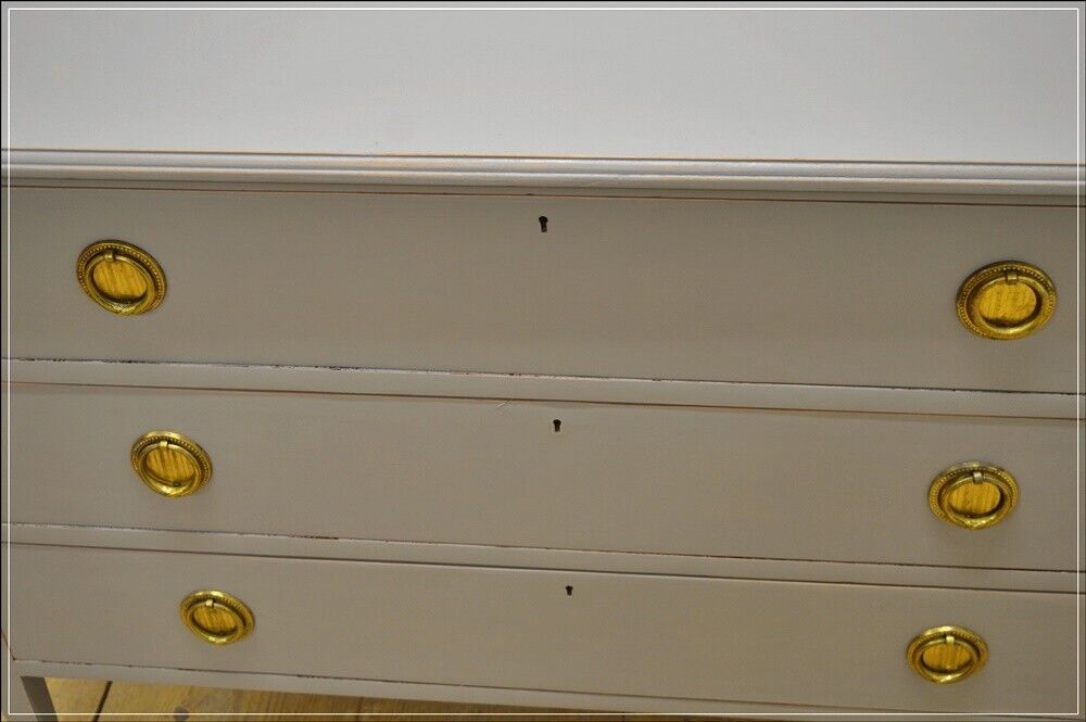 vintage chest of drawers on castors greyish retro wash stand DELIVERY