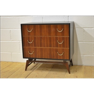 vintage chest of drawers teak Meredew lowboy danish mid century DELIVERY