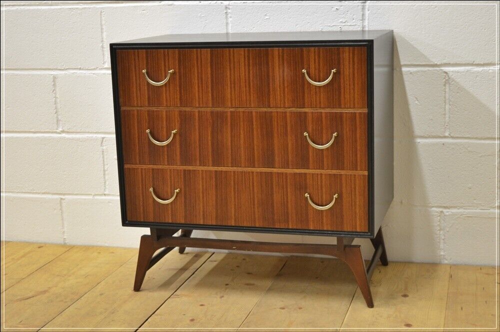 vintage chest of drawers teak Meredew lowboy danish mid century DELIVERY