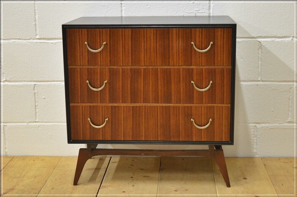 vintage chest of drawers teak Meredew lowboy danish mid century DELIVERY