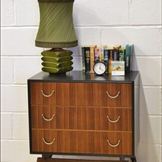 vintage chest of drawers teak Meredew lowboy danish mid century DELIVERY