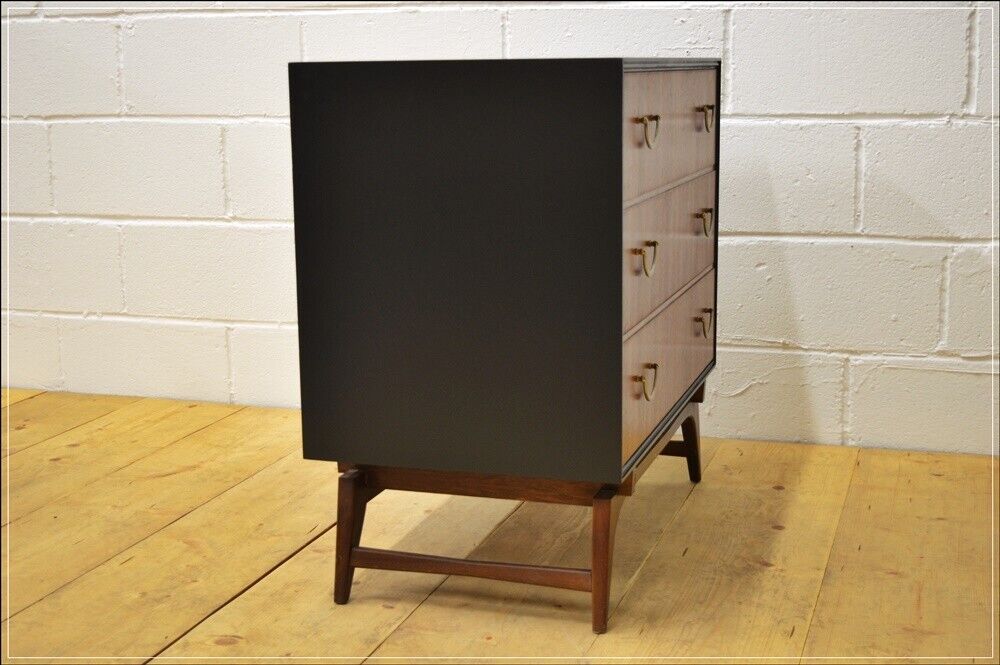 vintage chest of drawers teak Meredew lowboy danish mid century DELIVERY