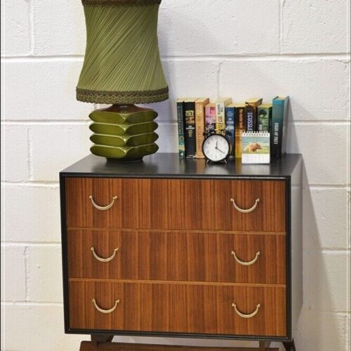 vintage chest of drawers teak Meredew lowboy danish mid century DELIVERY