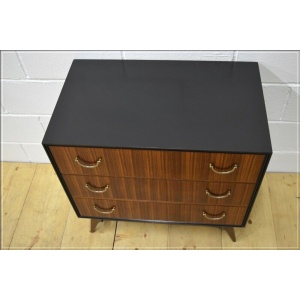 vintage chest of drawers teak Meredew lowboy danish mid century DELIVERY