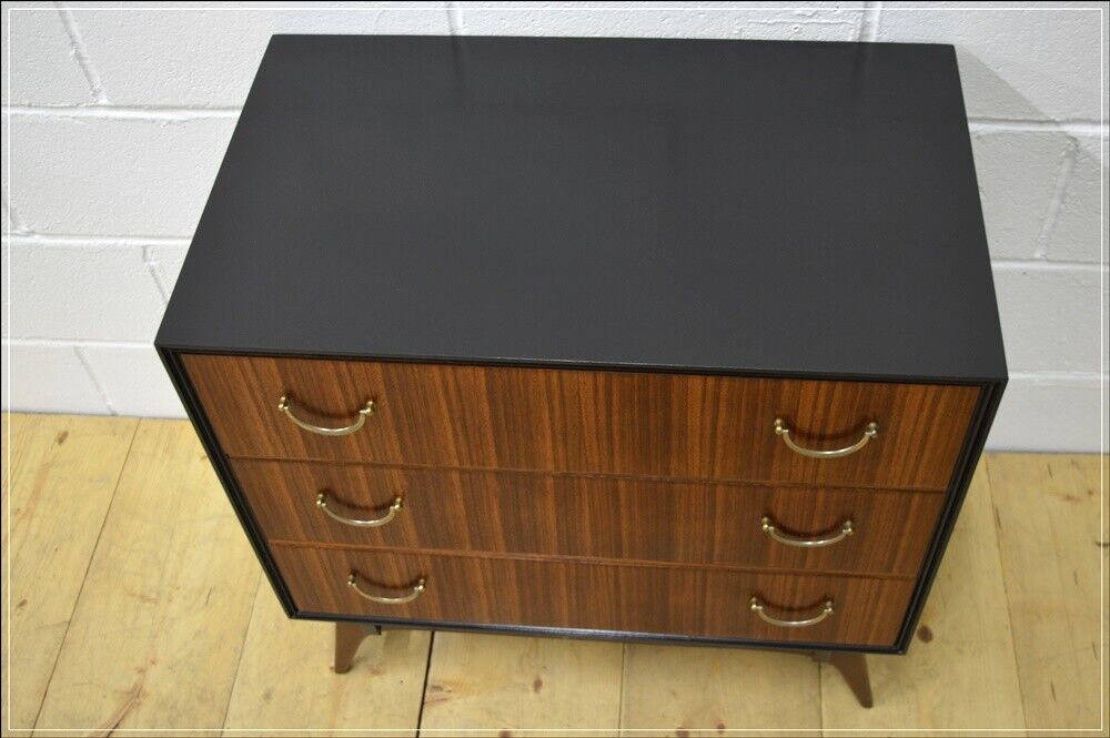 vintage chest of drawers teak Meredew lowboy danish mid century DELIVERY