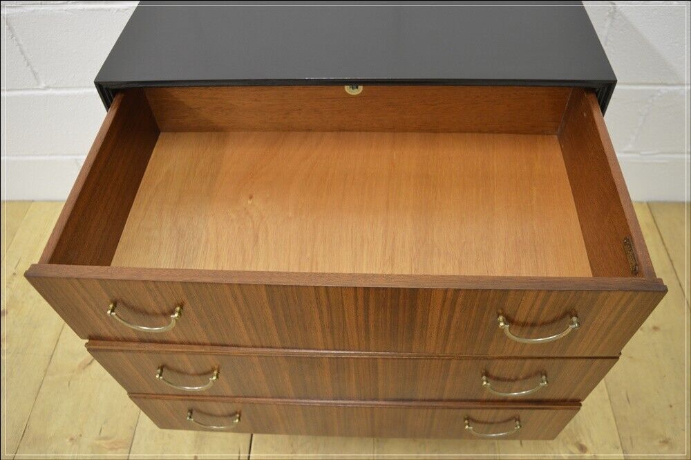 vintage chest of drawers teak Meredew lowboy danish mid century DELIVERY