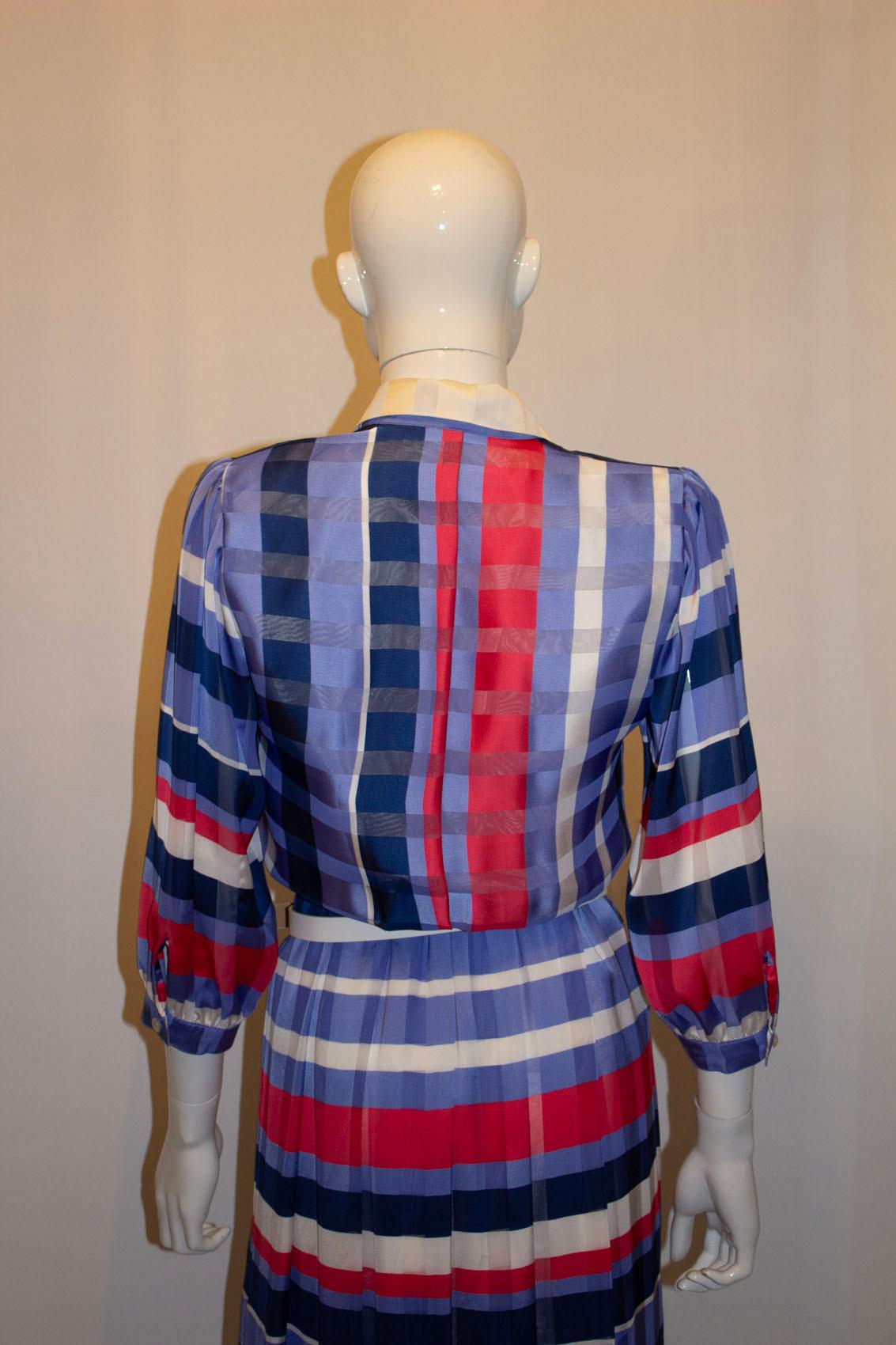Vintage Fink Model Dress with changeable Collar
