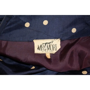 Vintage Mr Mort Silk Cocktail Dress.