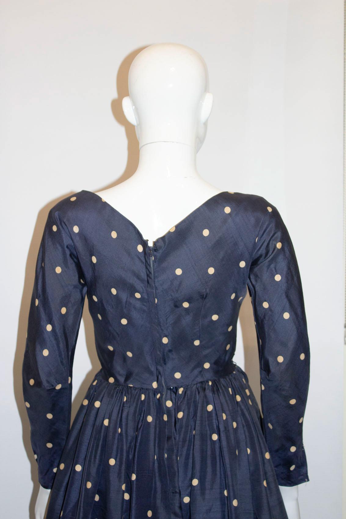 Vintage Mr Mort Silk Cocktail Dress.