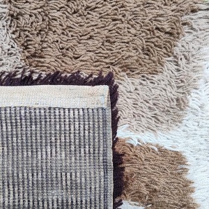 1970s space age rug, Pure wool made in Italy
